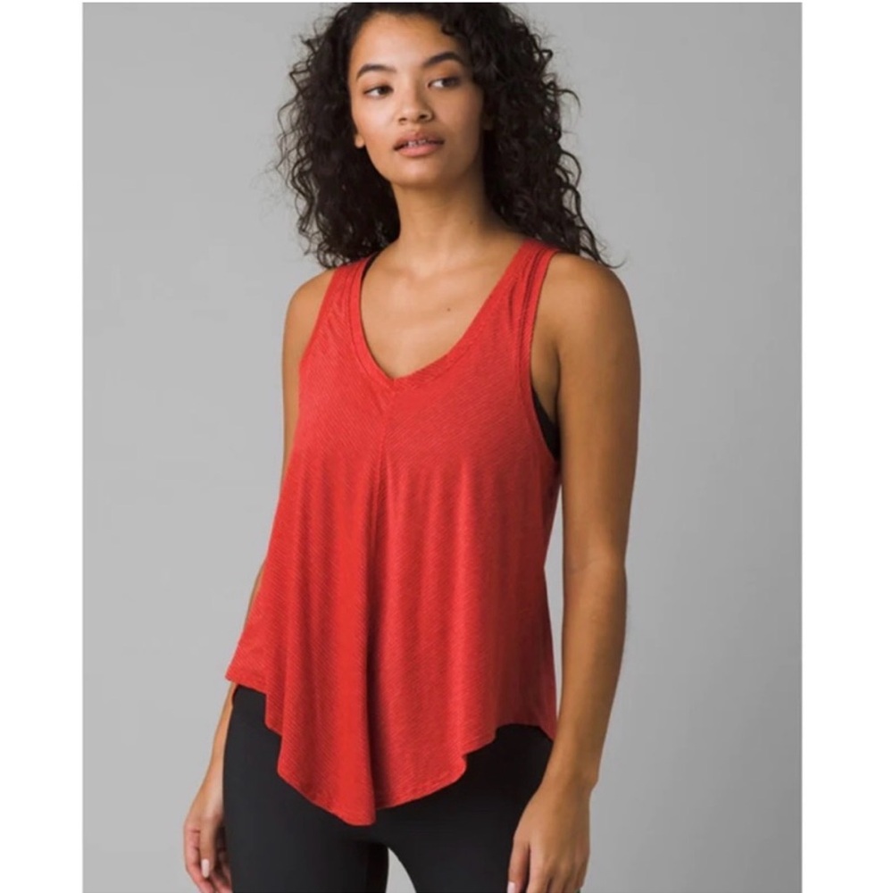 prAna Eldora Tank in Ginger Flower Size Med